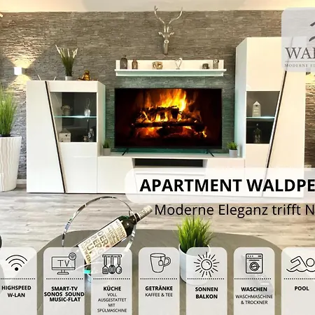 Exklusives 5-Sterne Apartment Waldperle Mit Indoor-Pool, Sauna, Top Lage Und Ausblick In Die Natur, Hunde Willkommen Schonach im Schwarzwald Extérieur photo