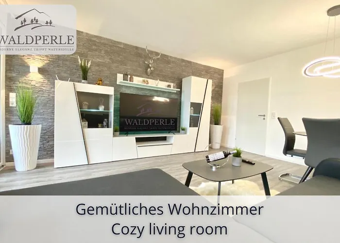 Exklusives 5-Sterne Apartment Waldperle Mit Indoor-Pool, Sauna, Top Lage Und Ausblick In Die Natur, Hunde Willkommen